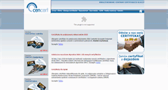 Desktop Screenshot of cencert.pl